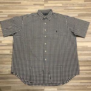 Ralph Lauren short sleeve XL button down shirt